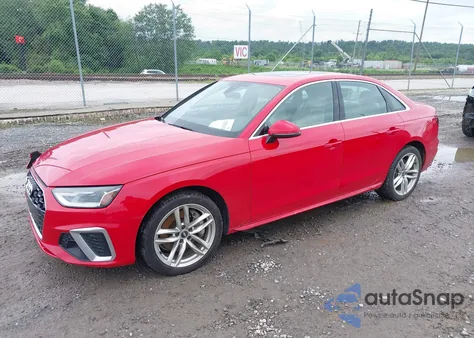 2021 Audi A4 Premium 45 Tfsi S Line Quattro S Tronic из США, поврежденный, VIN WAUDAAF4XMA013043